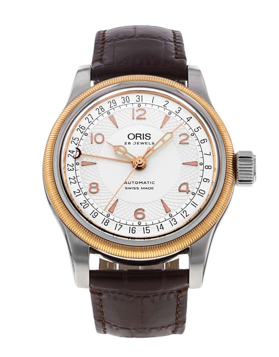 Oris big crown 2025 pointer date rose gold